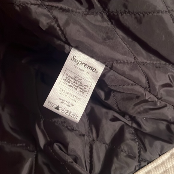 Supreme Leather Collar Utility Jacket - Picture 5 of 5